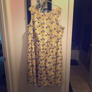 Flower print dress from Signature by Robbie Bee